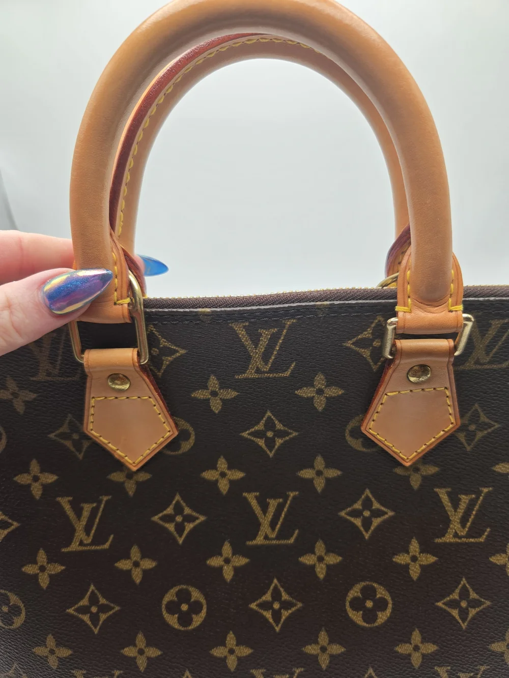 Authentic Louis Vuitton Preloved Monogram Alma PM Handbag W Dust Bag & COA